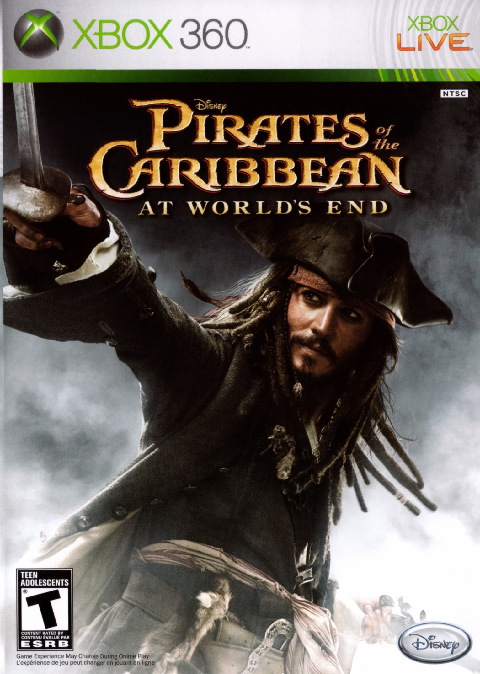 Pirates of the Caribbean: At World's End Xbox 360 - Video Game - Used - CaveGamers