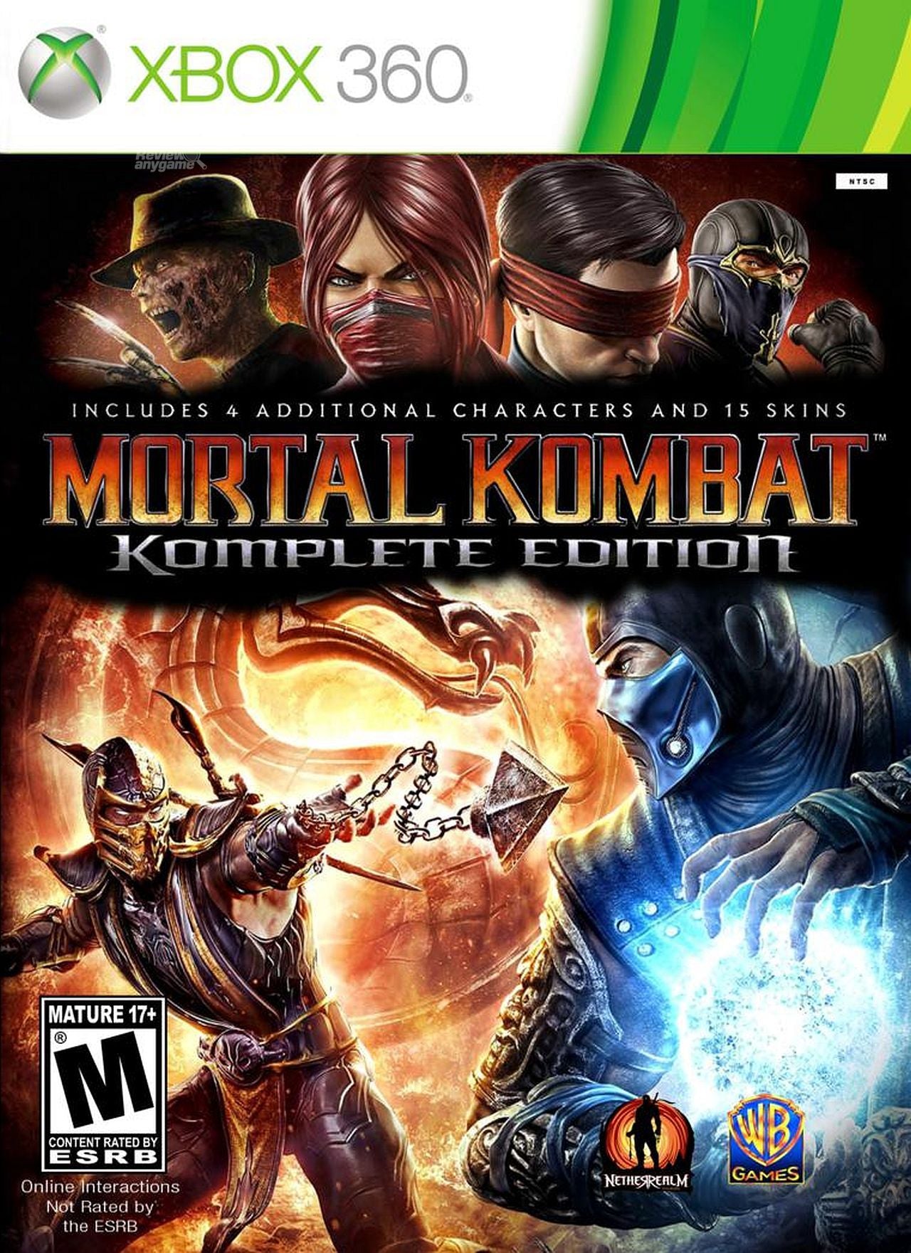 Mortal Kombat: Komplete Edition Xbox 360 - Video Game - Used - CaveGamers