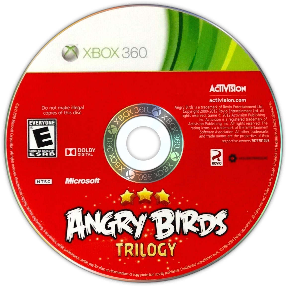 Angry Birds Trilogy Xbox 360 - Video Game - Used - CaveGamers - Image 3