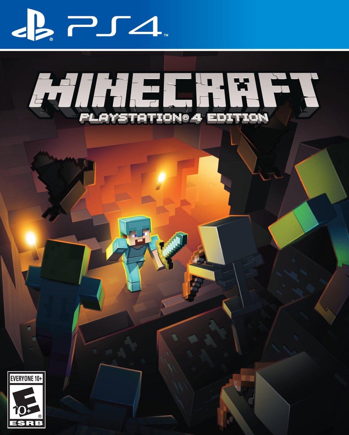 Minecraft PlayStation 4 Edition PS4 - Video Game - Used - CaveGamers