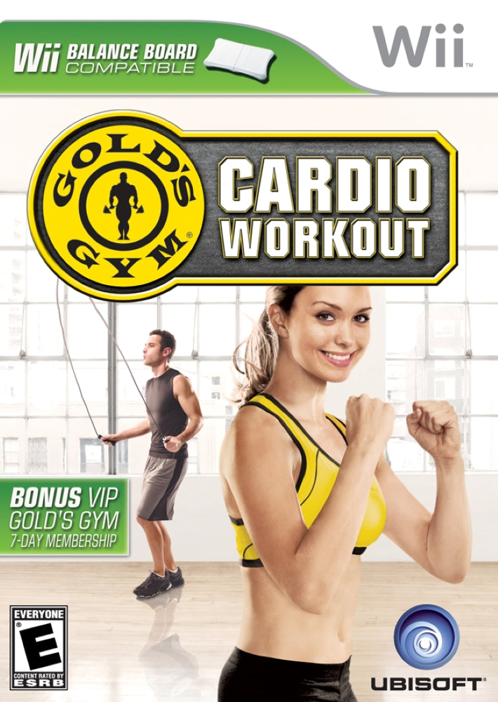 Gold's Gym Cardio Workout Wii - Video Game - Used - CaveGamers