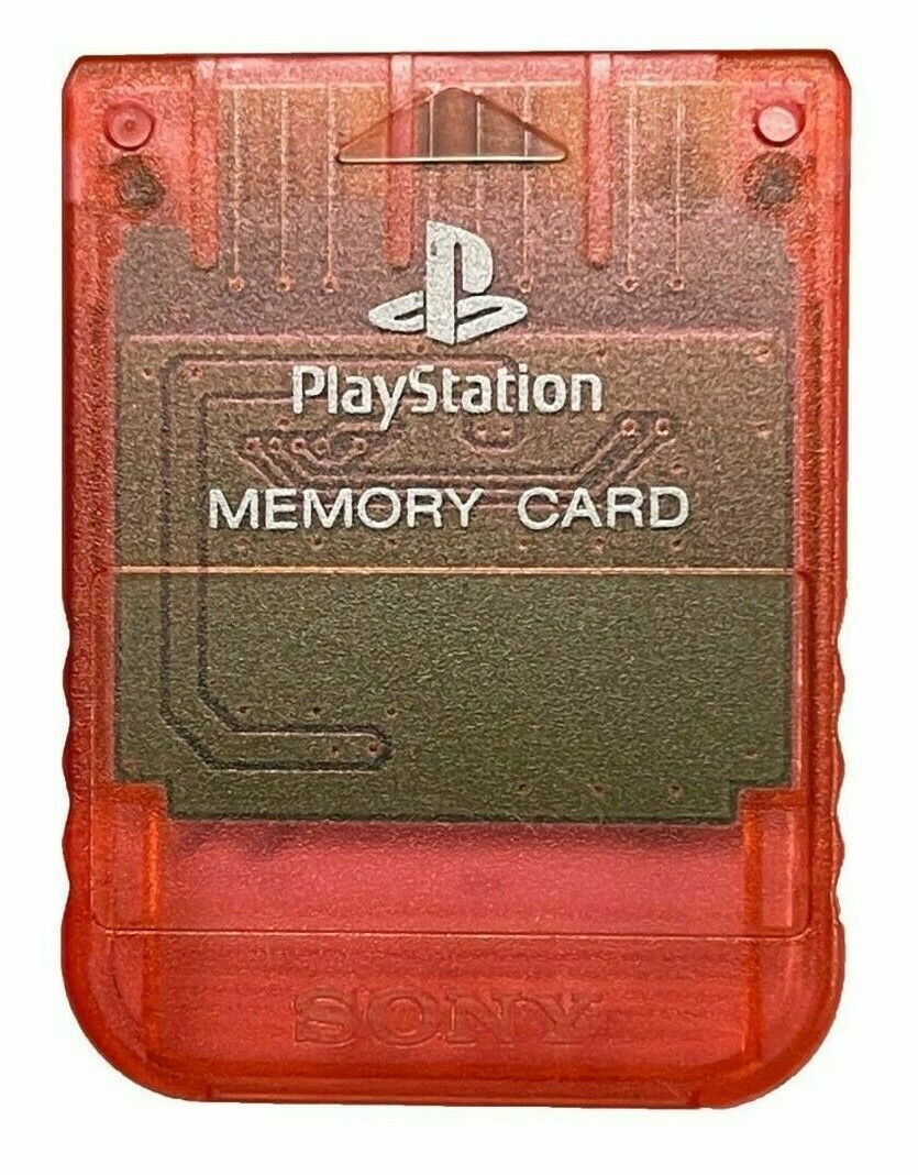 PlayStation Memory Card - Red