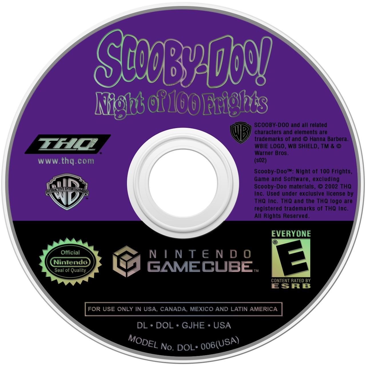Scooby Doo: Night of 100 Frights GameCube - Video Game - Used - CaveGamers - Image 3