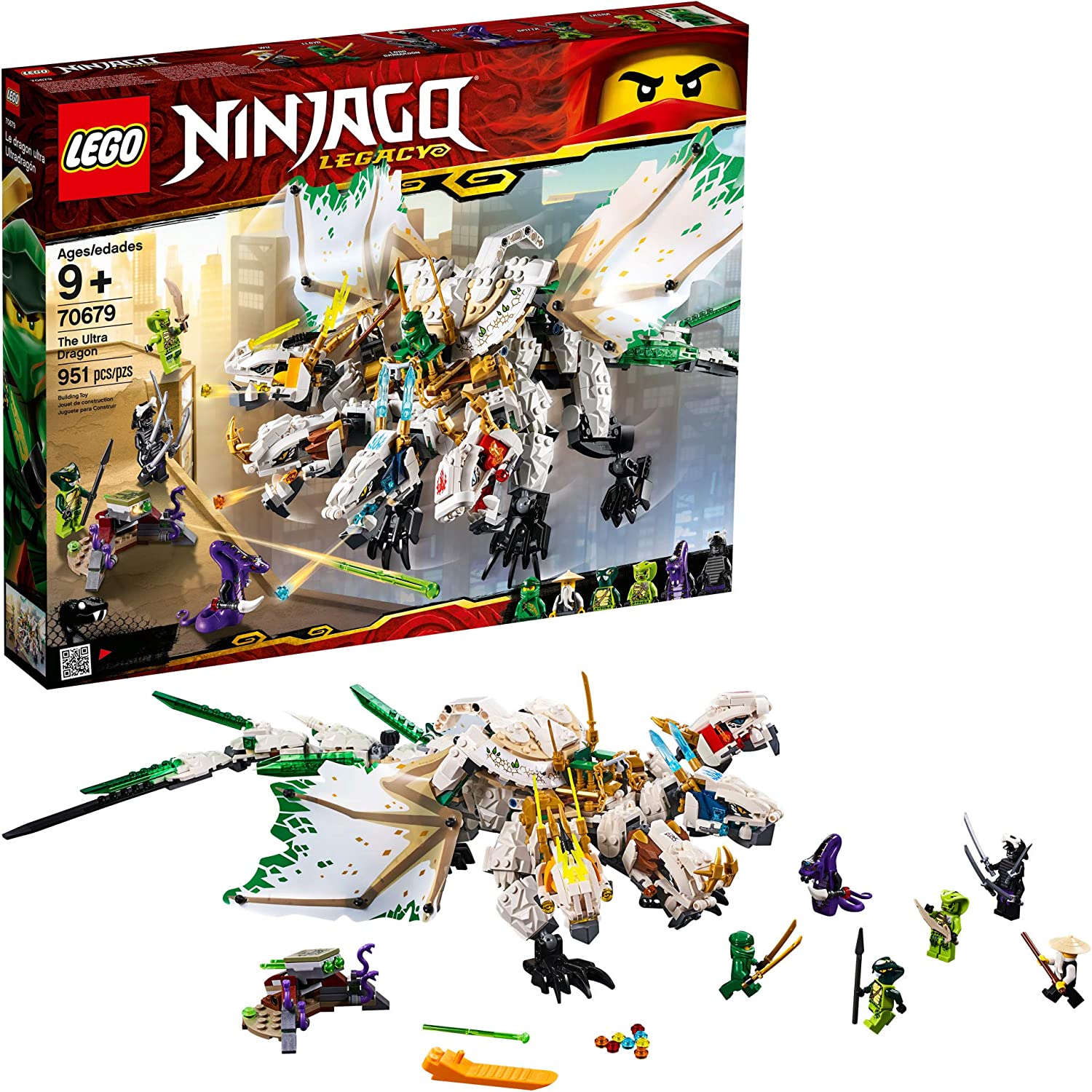 LEGO Ninjago Legacy The Ultra Dragon 70679 Building Sets - Toys - New - CaveGamers