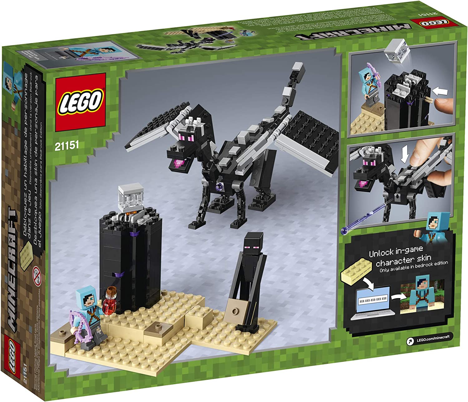 LEGO Minecraft The End Battle 21151 Building Sets - Toys - New - CaveGamers - Image 4