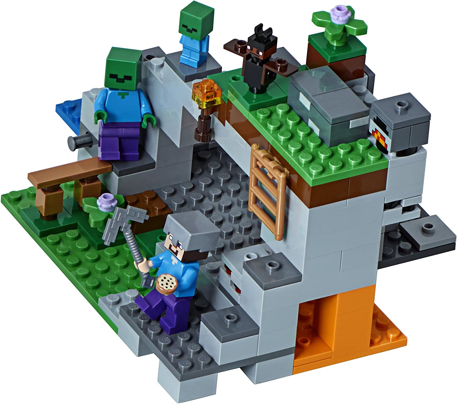 LEGO Minecraft The Zombie Cave 21141 Building Sets - Toys - New - CaveGamers - Image 2