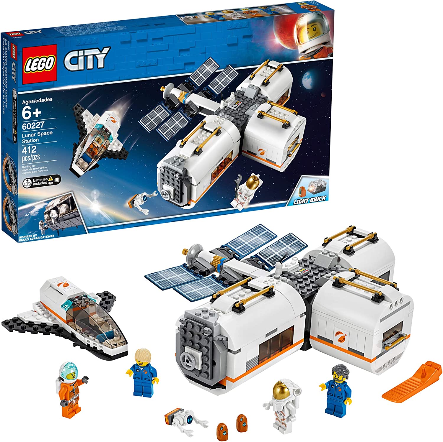 LEGO City Lunar Space Station 60227 Building Sets - Toys - New - CaveGamers