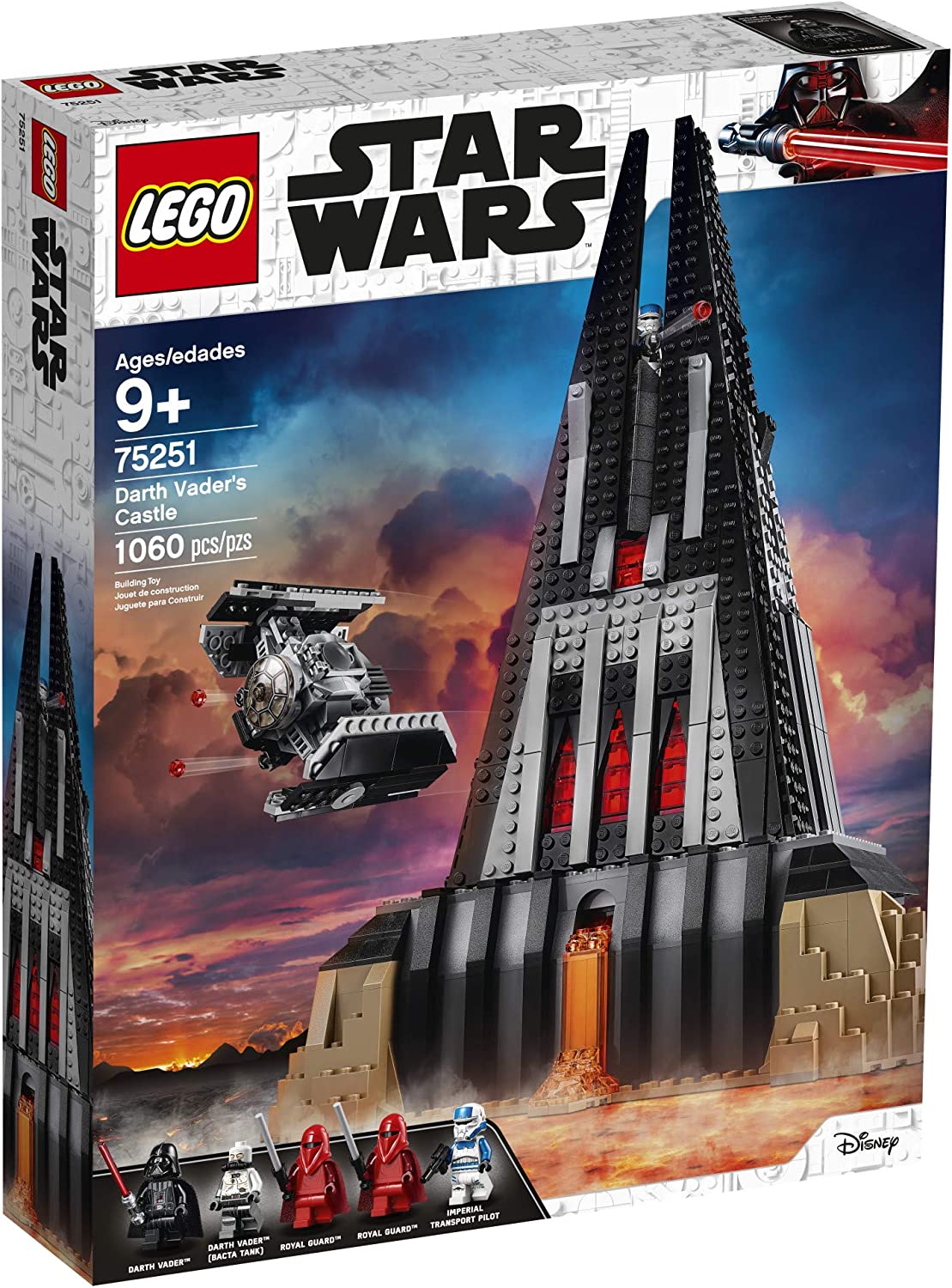 LEGO Star Wars Darth Vader's Castle 75251