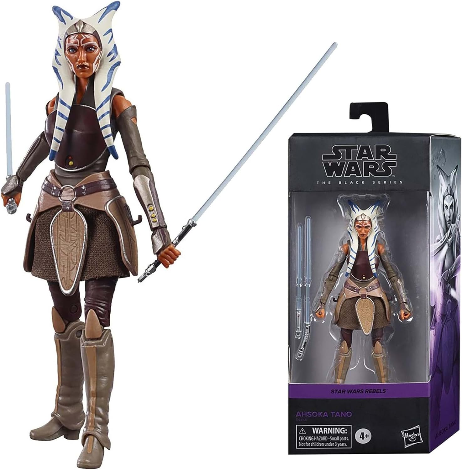 Star Wars: The Black Series - Ahsoka Tano (Rebels) Action Figure Action Figures - Toys - New - CaveGamers