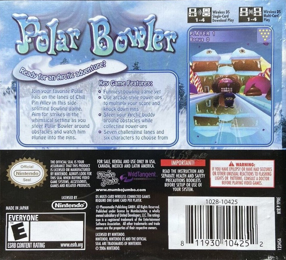 Polar Bowler DS - Video Game - Used - CaveGamers - Image 2