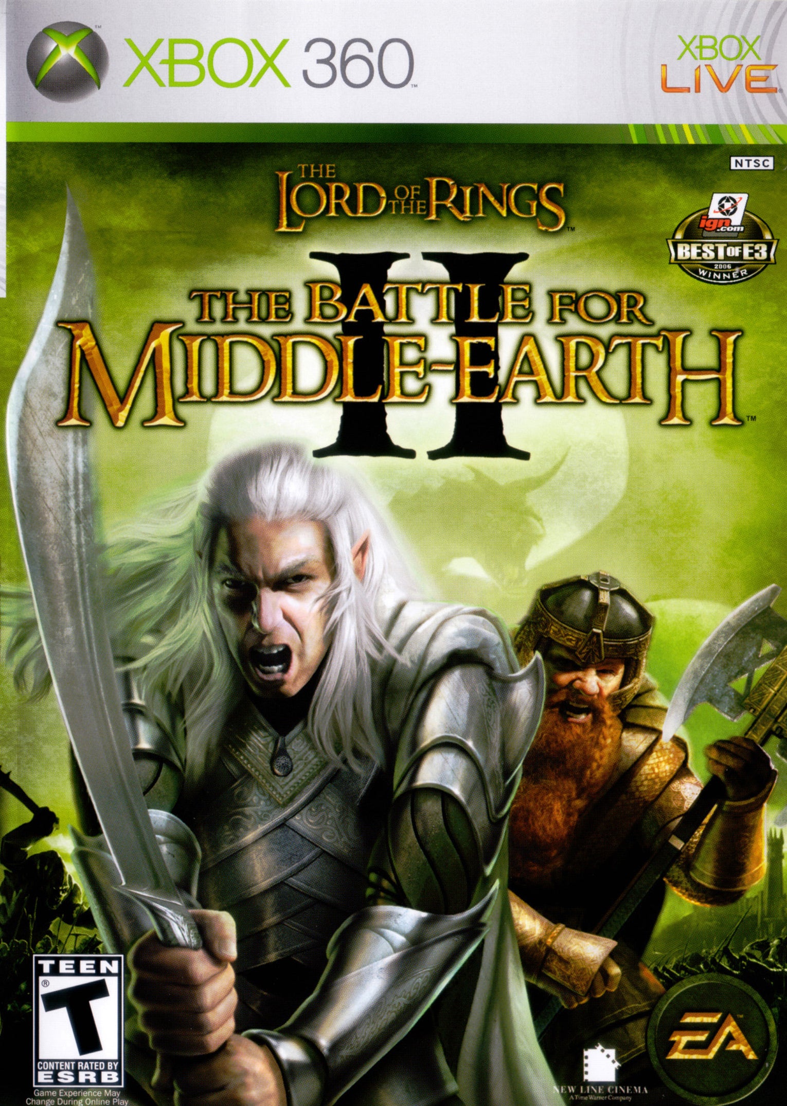 The Lord of the Rings: The Battle for Middle-Earth II Xbox 360 - Video Game - Used - CaveGamers