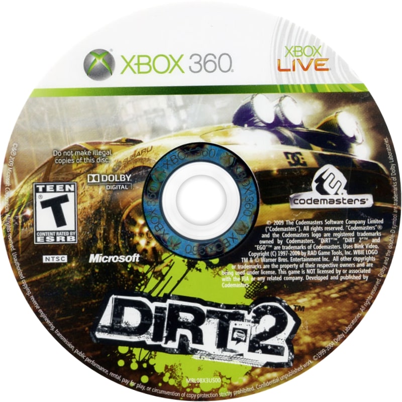 Dirt 2 Xbox 360 - Video Game - Used - CaveGamers - Image 3