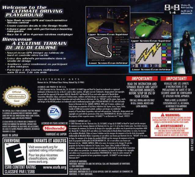 Need for Speed Underground 2 DS - Video Game - Used - CaveGamers - Image 2