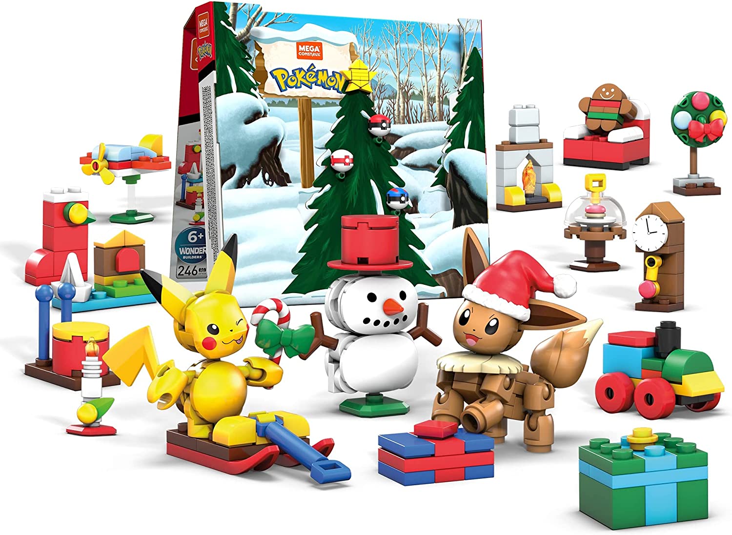 MEGA CONSTRUX Pokemon Holiday Advent Calendar