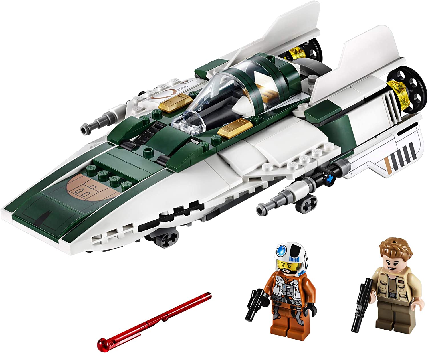 LEGO Star Wars Rise of Skywalker Resistance A Wing Starfighter 75248
