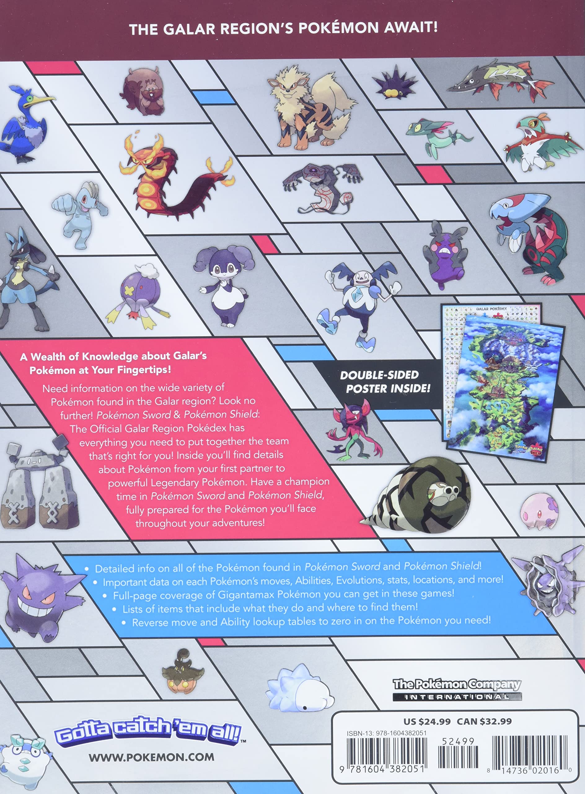 Pokemon Sword & Shield: The Official Galar Region Pokedex