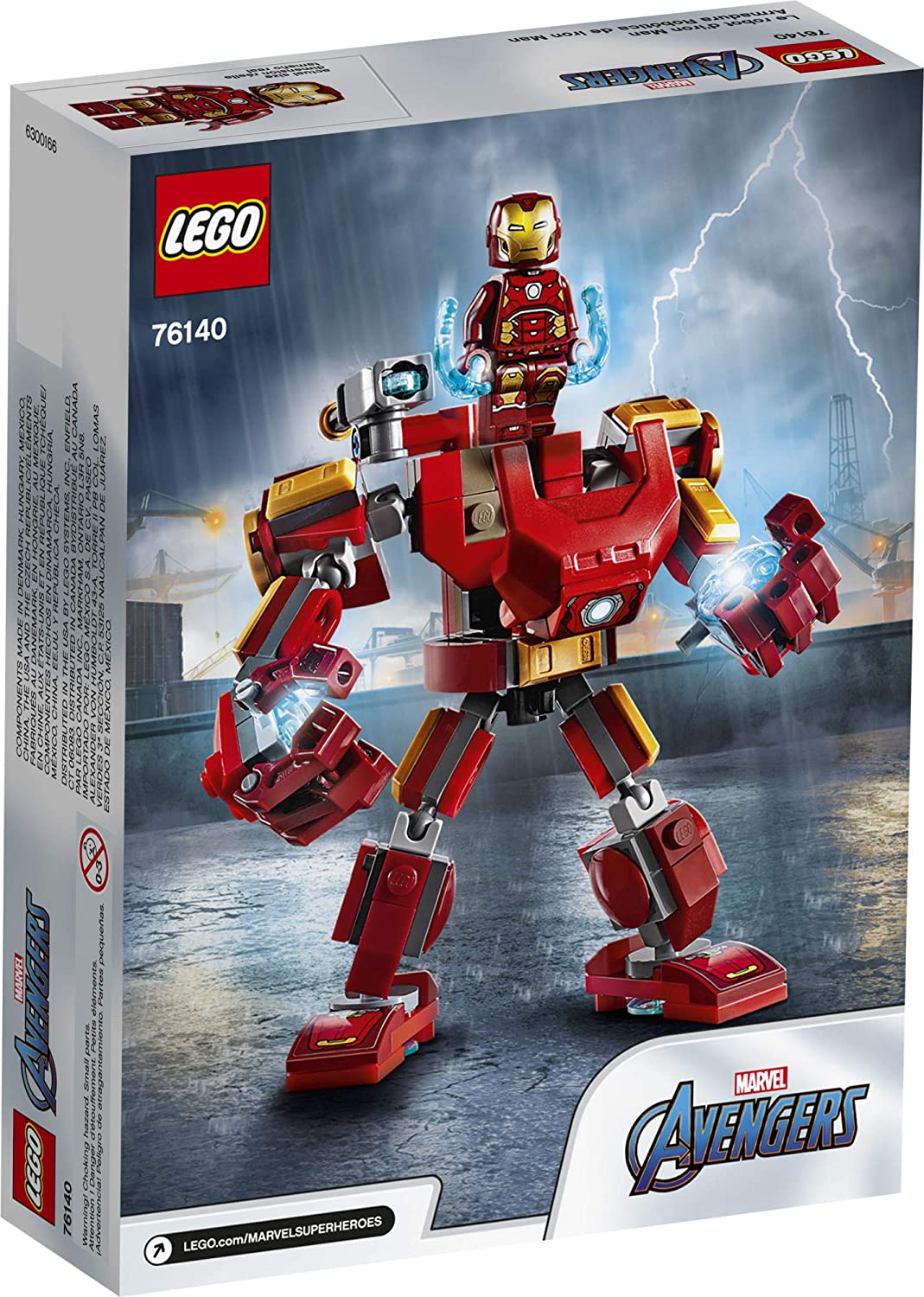 LEGO Marvel Avengers Iron Man Mech 76140 Building Sets - Toys - New - CaveGamers - Image 4