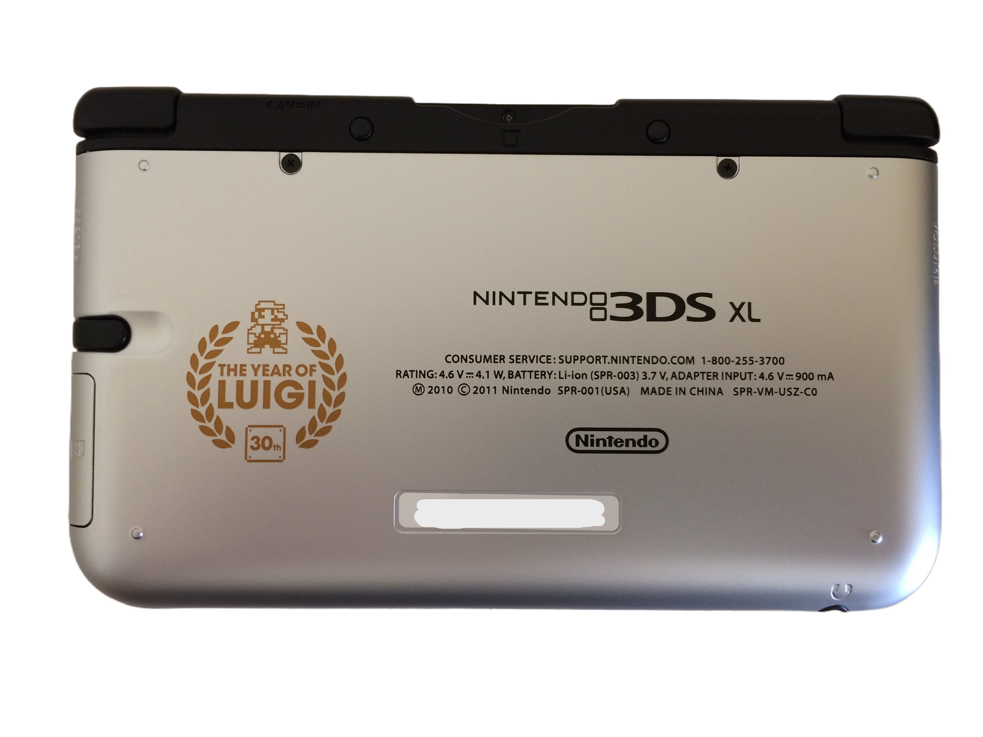 Nintendo 3DS XL - Silver Mario & Luigi Dream Team Limited Edition - Video Game System - Used - CaveGamers - Image 2