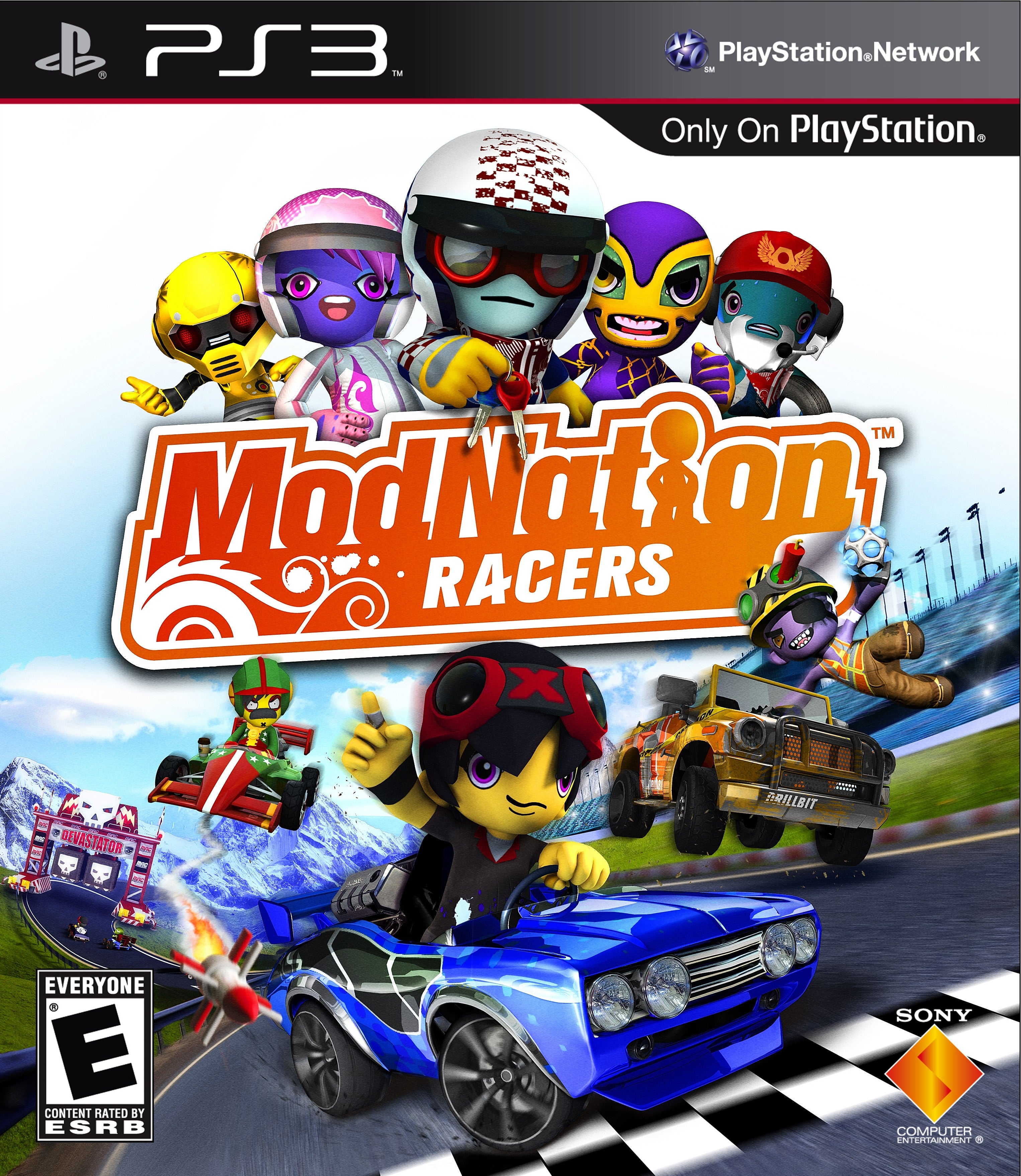 ModNation Racers PS3 - Video Game - Used - CaveGamers