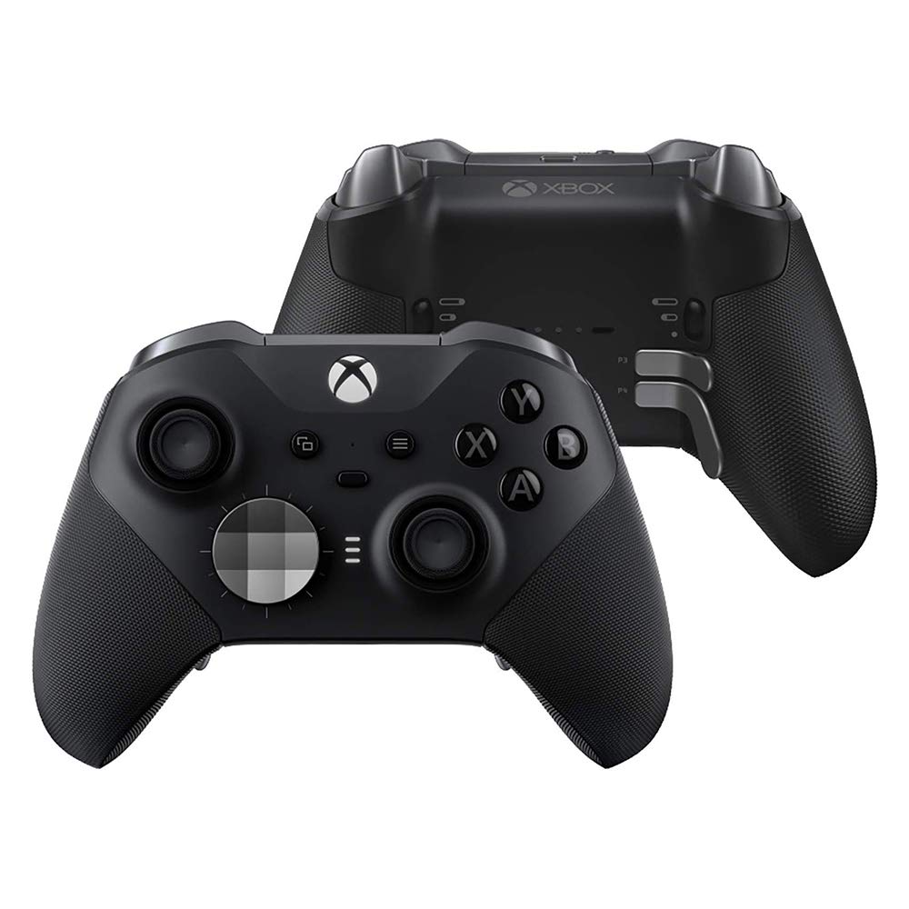 Xbox One Elite Series 2 Controller - Black - Video Game Accessory - New - CaveGamers - Image 2