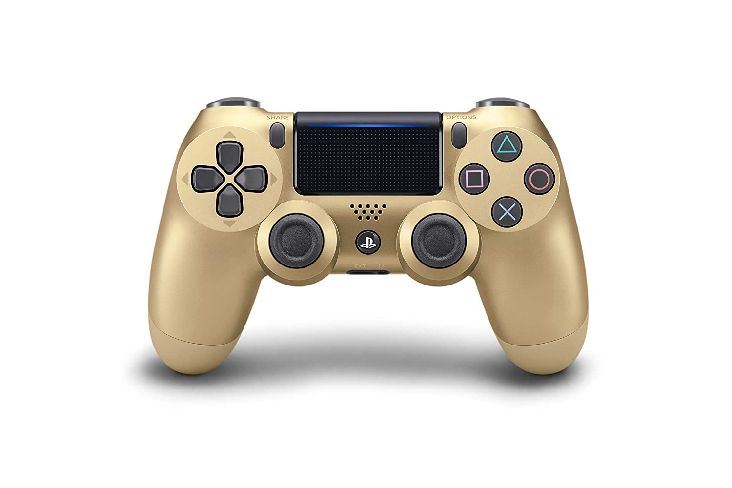 Playstation 4 Dualshock Controller - Gold PS4 - Video Game Accessory - New - CaveGamers