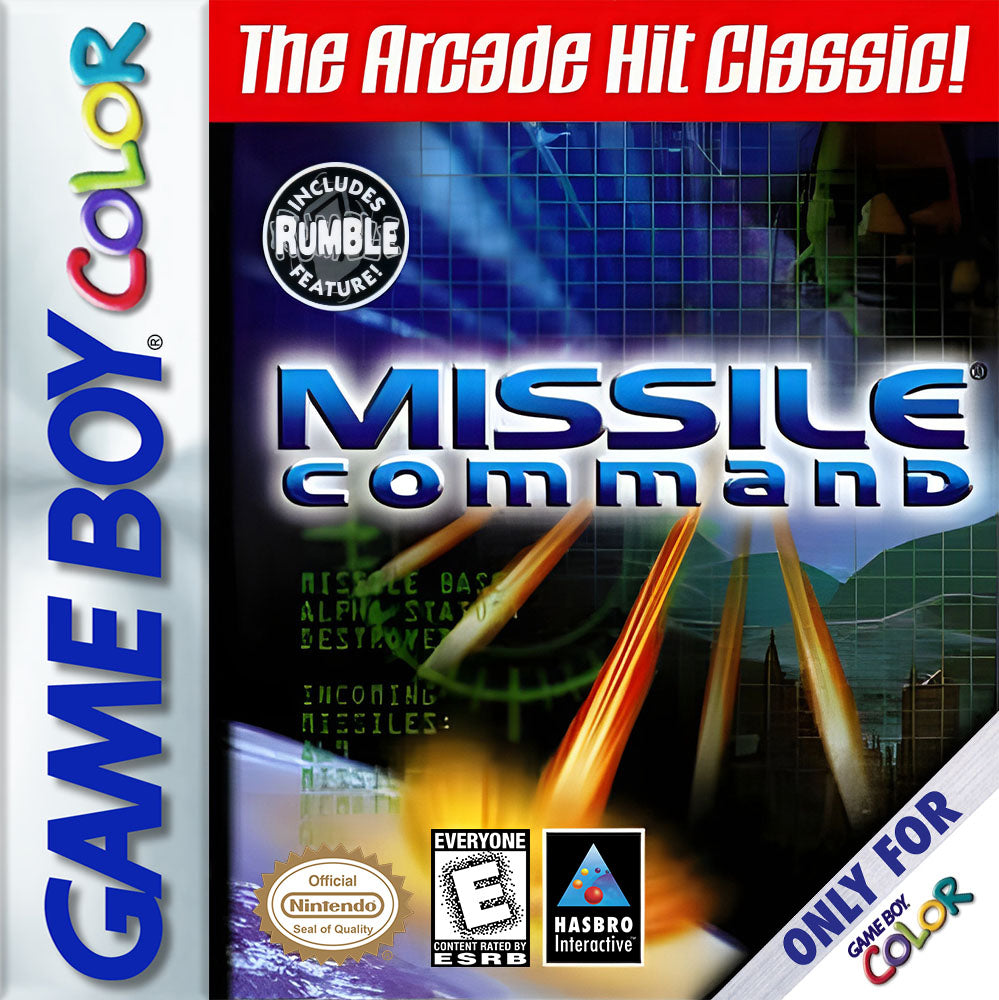 Missile Command Game Boy Color - Video Game - Used - CaveGamers