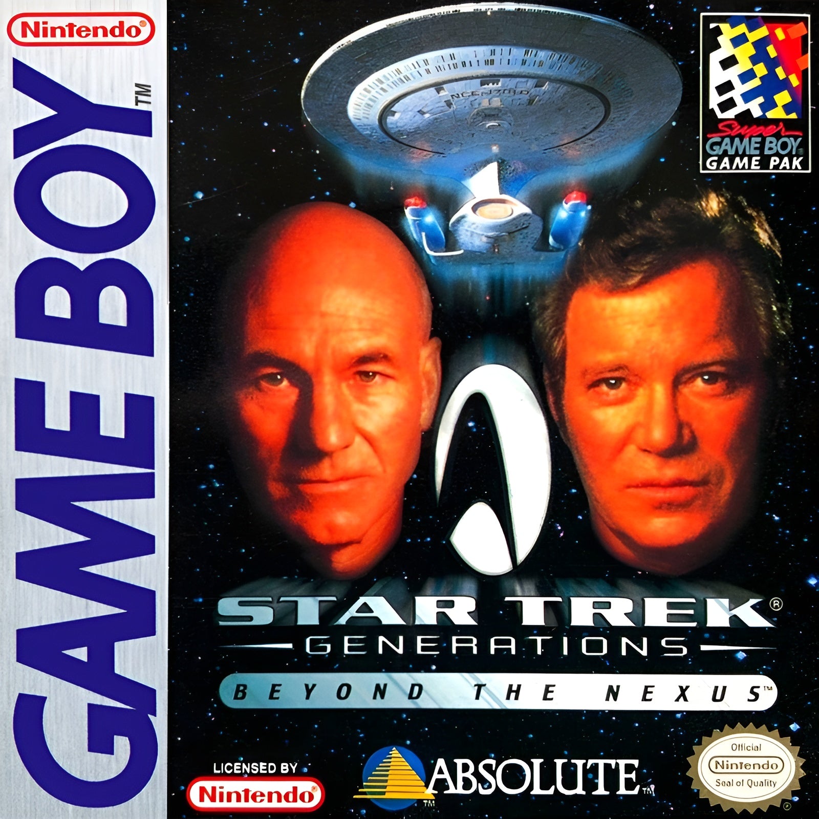 Star Trek Generations: Beyond the Nexus Game Boy - Video Game - Used - CaveGamers