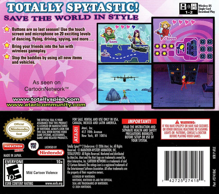 Totally Spies 2 DS - Video Game - Used - CaveGamers - Image 2