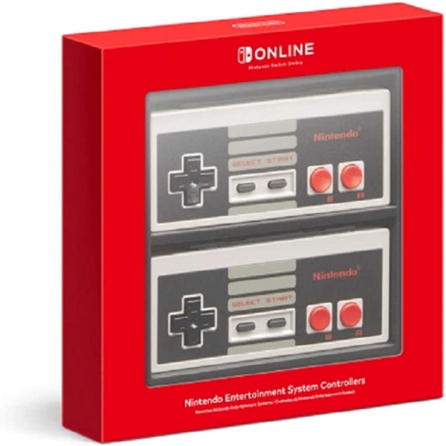NES Controllers (2-pack) - Nintendo Switch Online - Video Game Accessory - New - CaveGamers