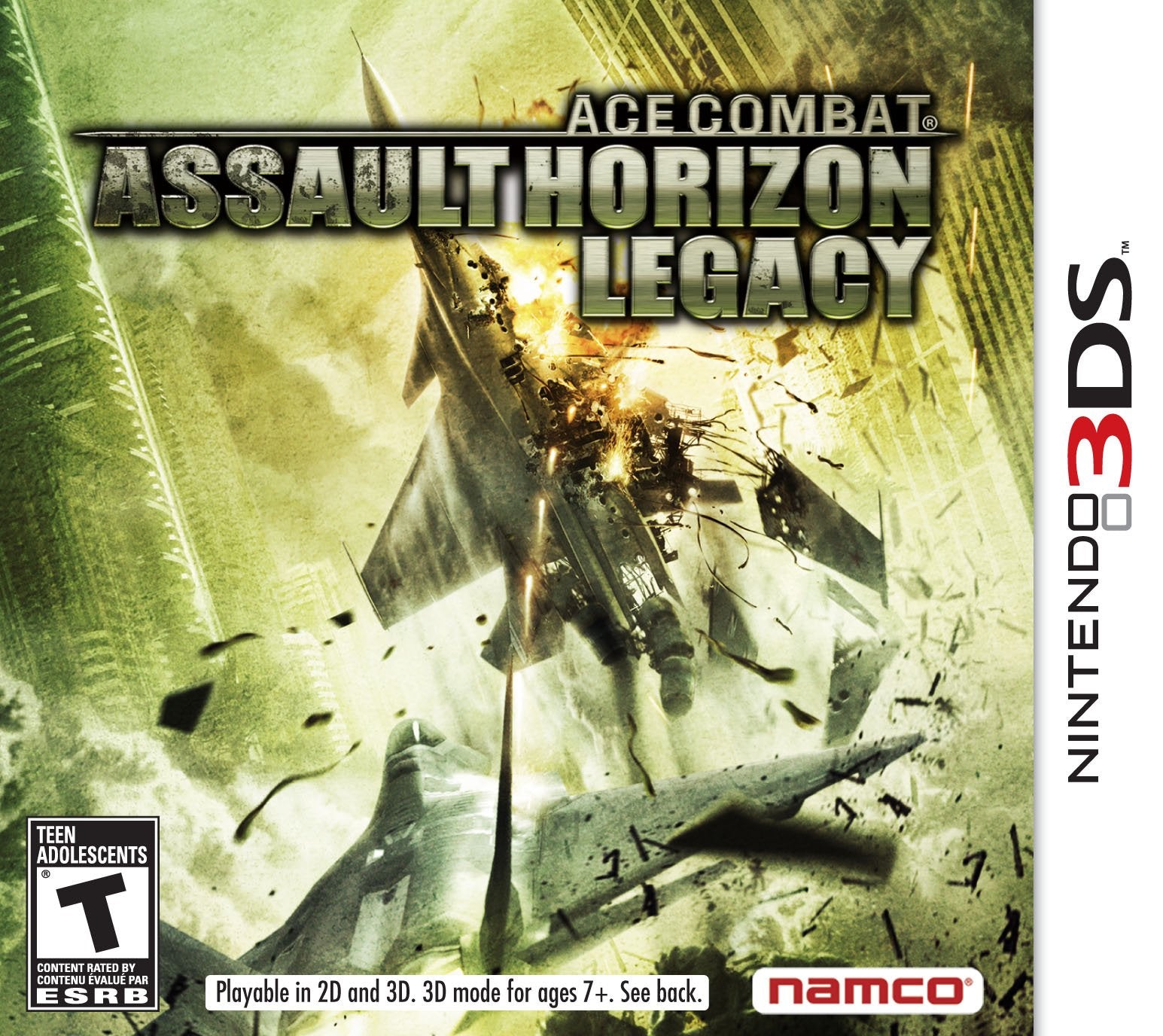 Ace Combat Assault Horizon Legacy 3DS - Video Game - Used - CaveGamers