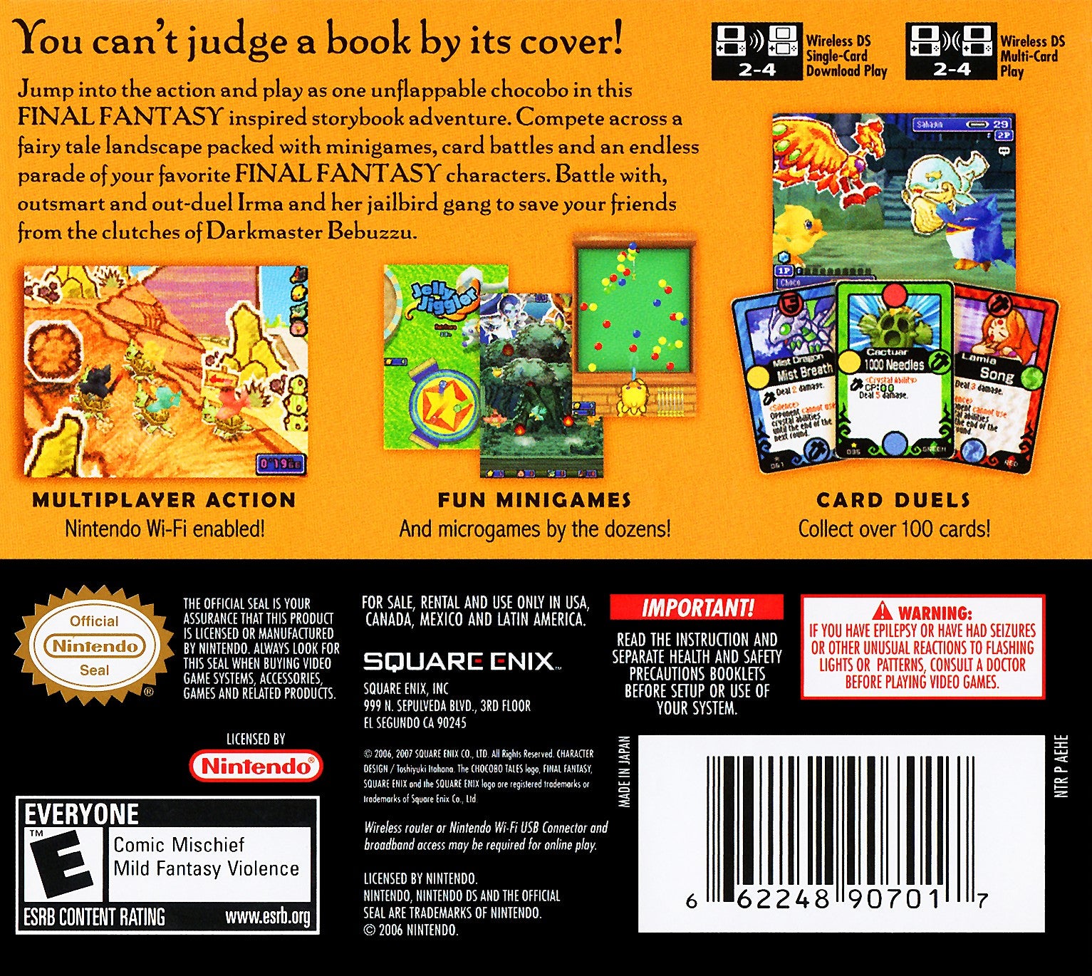 Final Fantasy Fables: Chocobo Tales DS - Video Game - Used - CaveGamers - Image 2
