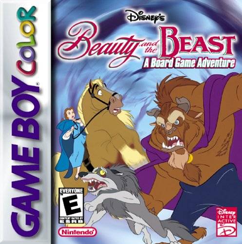 Disney's Beauty and the Beast: A Board Game Adventure Game Boy Color - Video Game - Used - CaveGamers