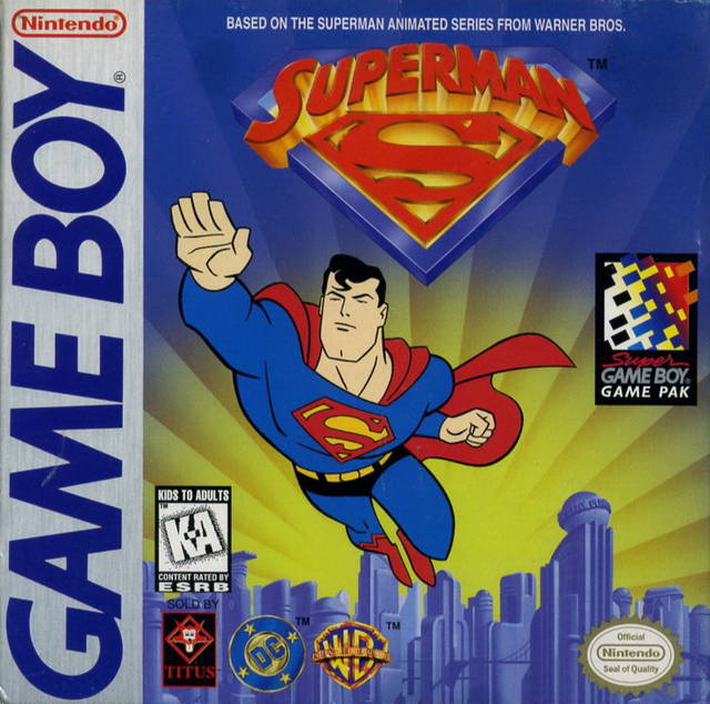 Superman Game Boy - Video Game - Used - CaveGamers