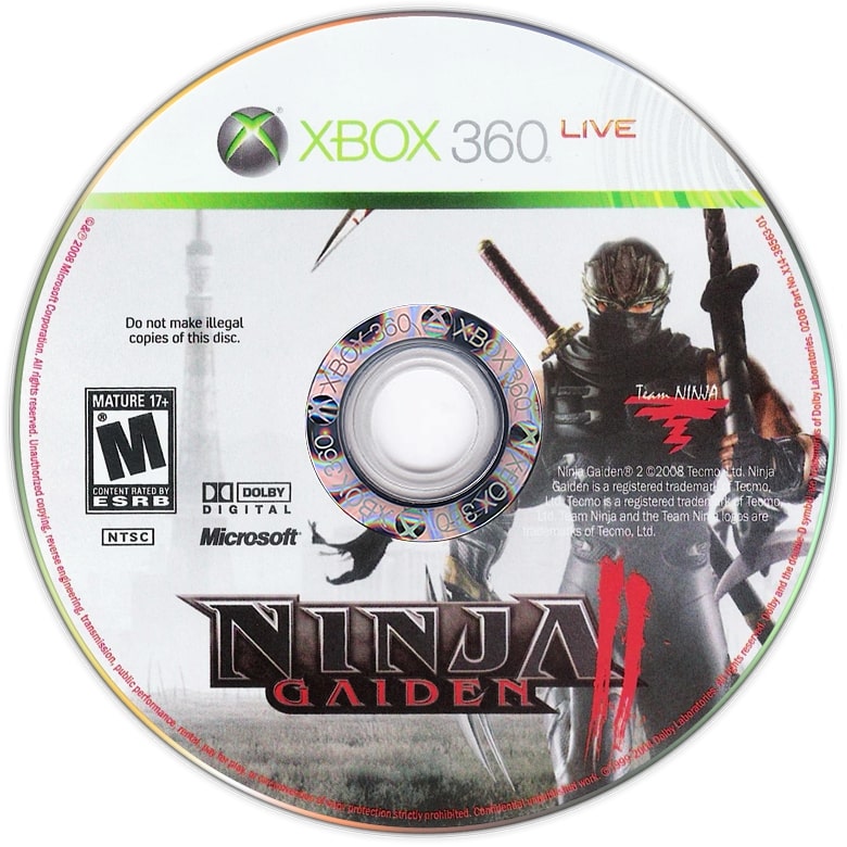 Ninja Gaiden II Xbox 360 - Video Game - Used - CaveGamers - Image 3