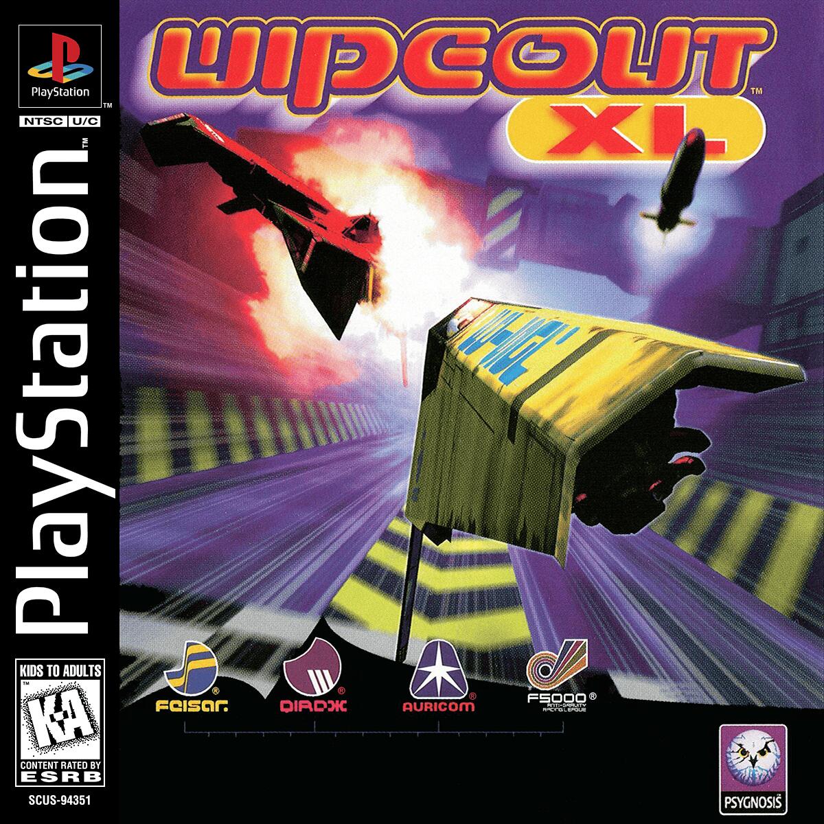 Wipeout XL Playstation - Video Game - Used - CaveGamers