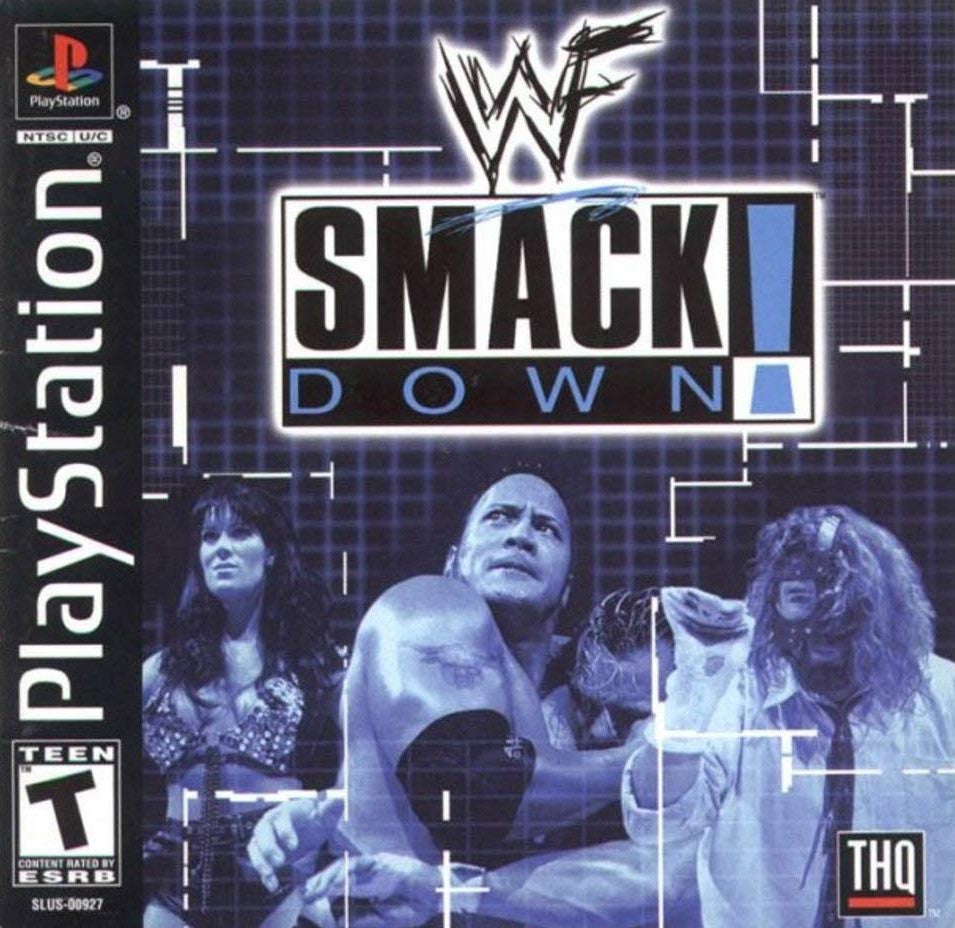 WWF Smackdown! Playstation - Video Game - Used - CaveGamers