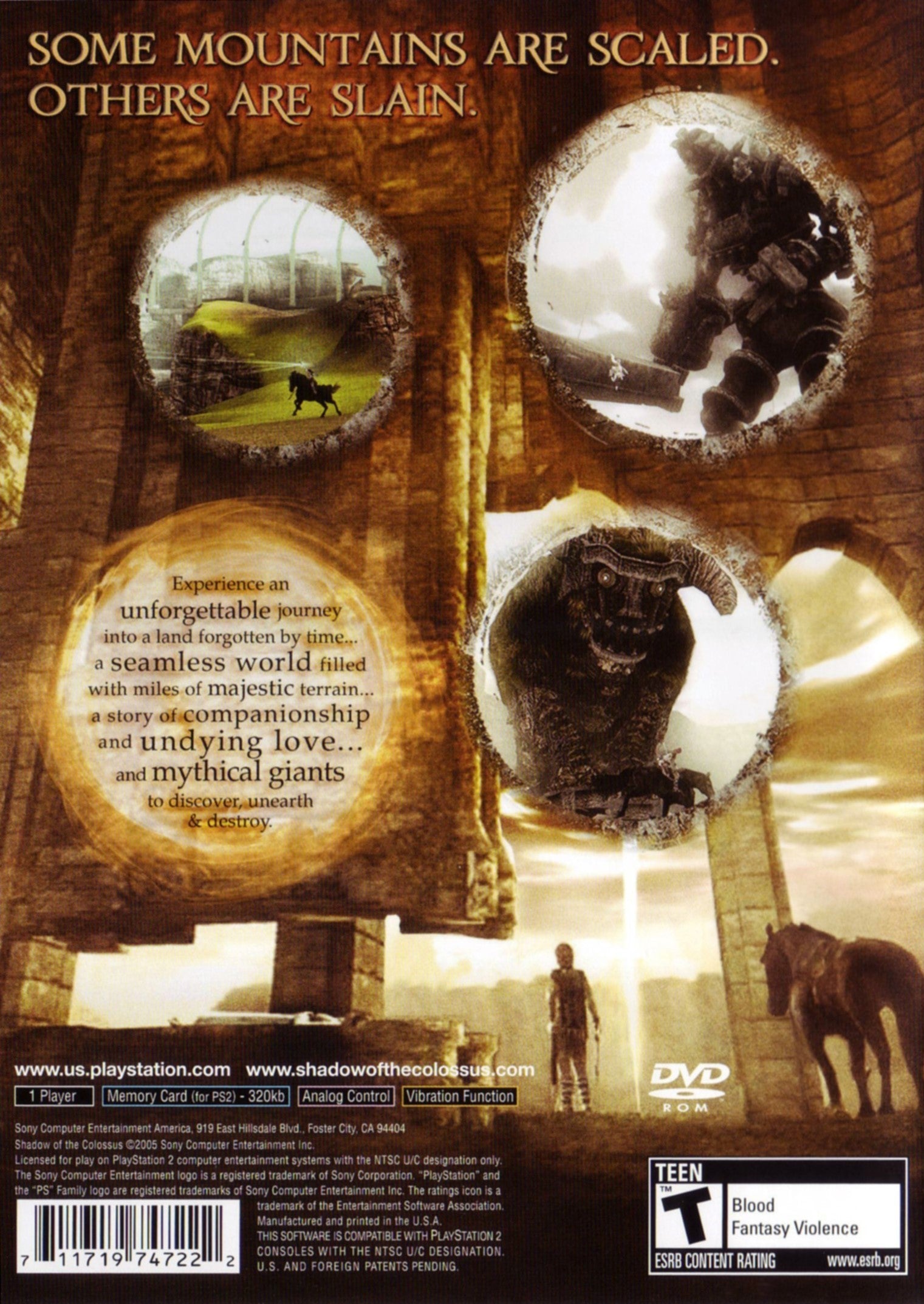 Shadow of the Colossus PS2 - Video Game - Used - CaveGamers - Image 2
