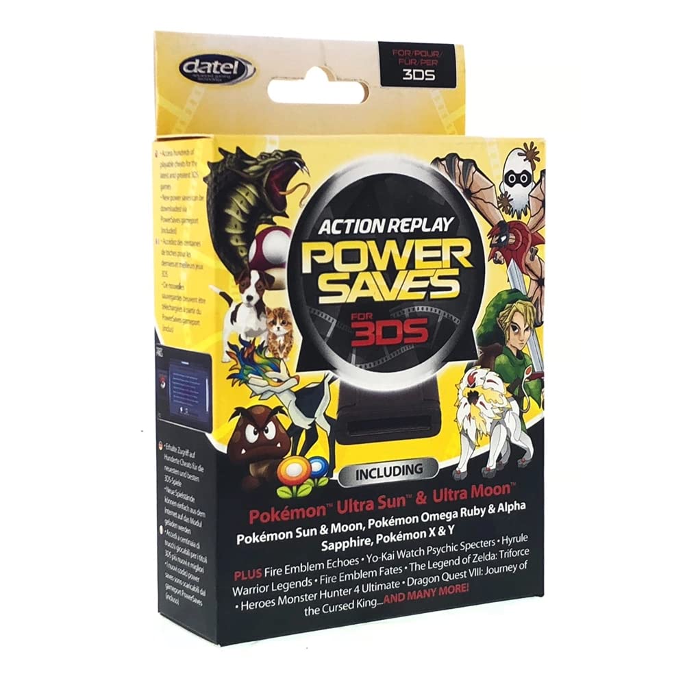 3DS Action Replay PowerSaves - Video Game Accessory - New - CaveGamers