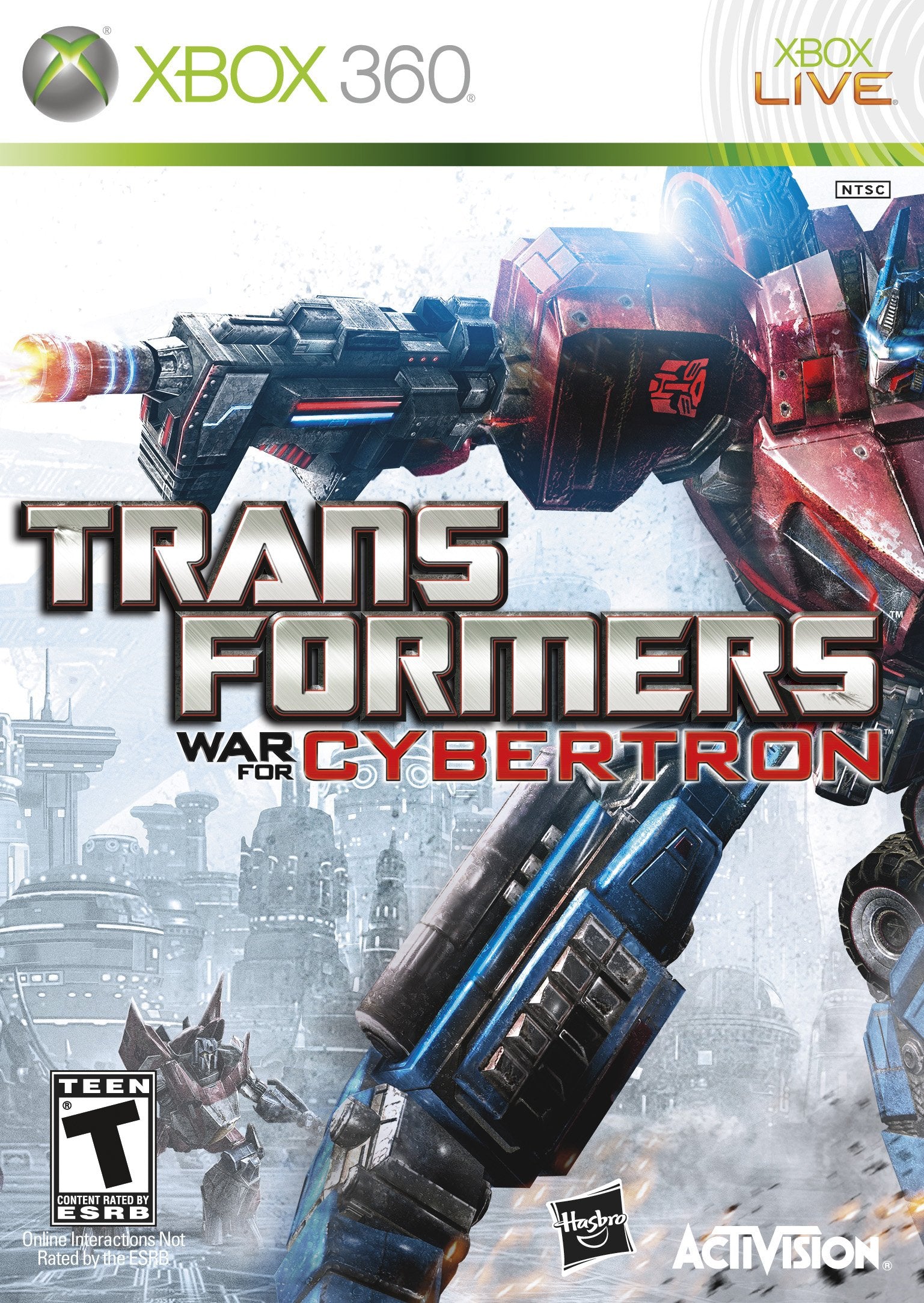 Transformers: War for Cybertron Xbox 360 - Video Game - Used - CaveGamers