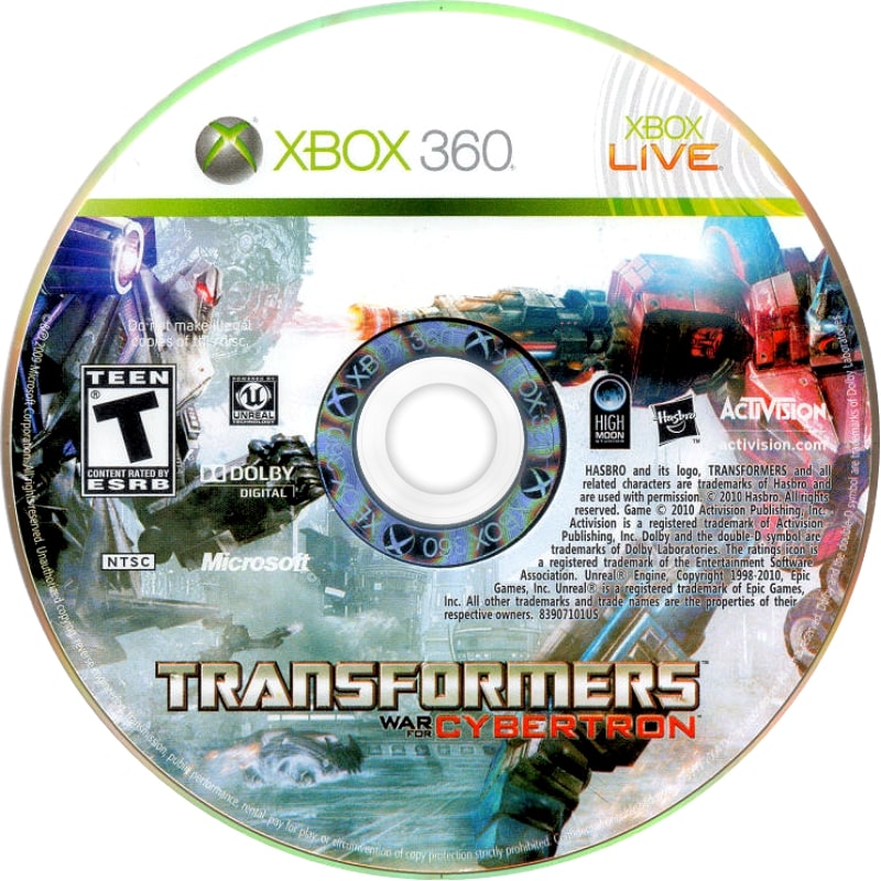 Transformers: War for Cybertron Xbox 360 - Video Game - Used - CaveGamers - Image 3