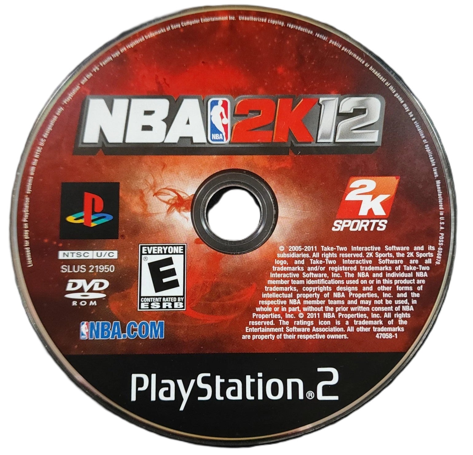 NBA 2K12 PS2 - Video Game - Used - CaveGamers - Image 3
