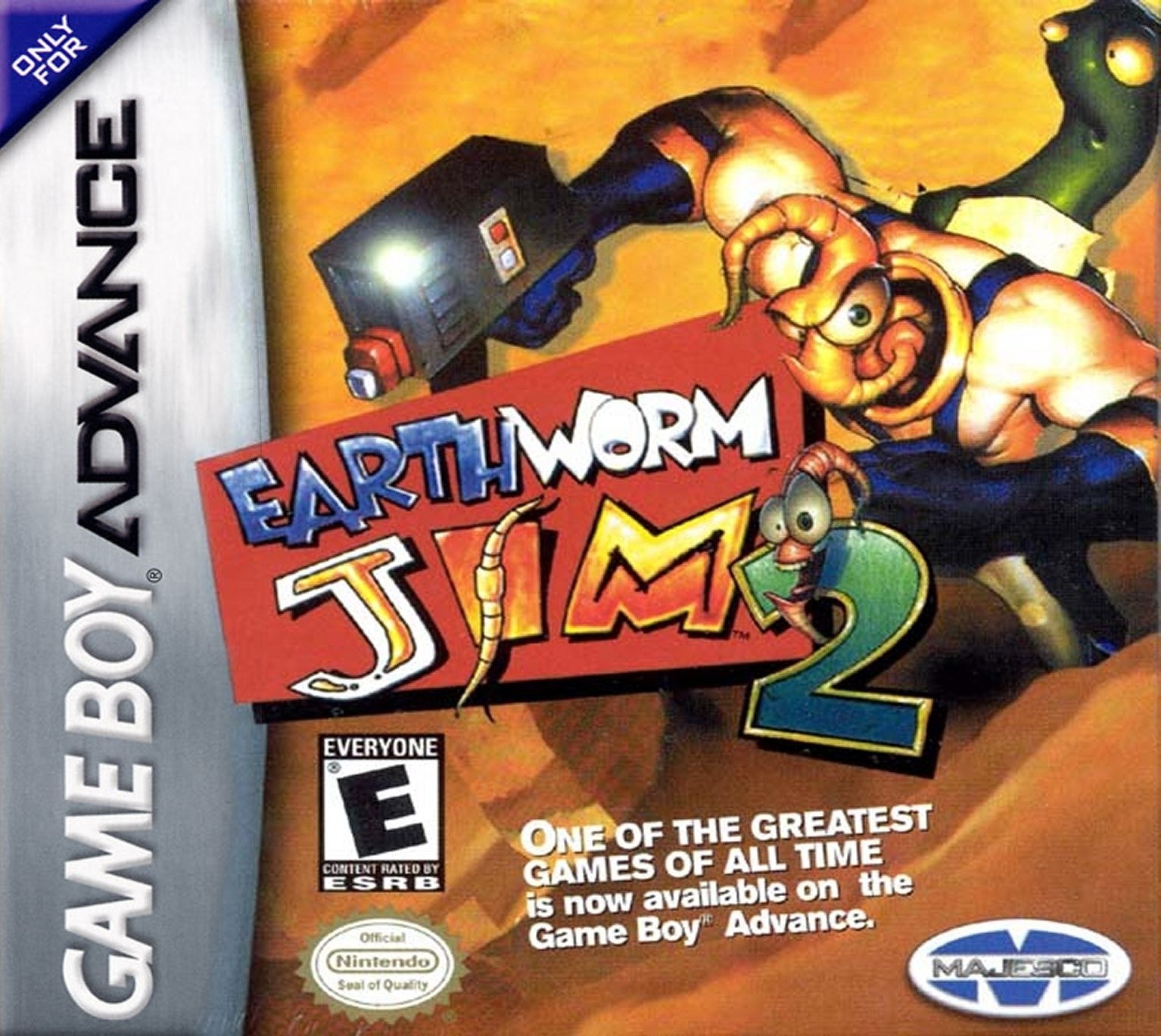 Earthworm Jim 2 Game Boy Advance - Video Game - Used - CaveGamers