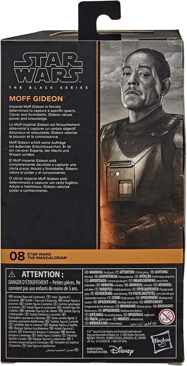Star Wars: The Black Series - Moff Gideon (The Mandalorian) 6" Action Figure