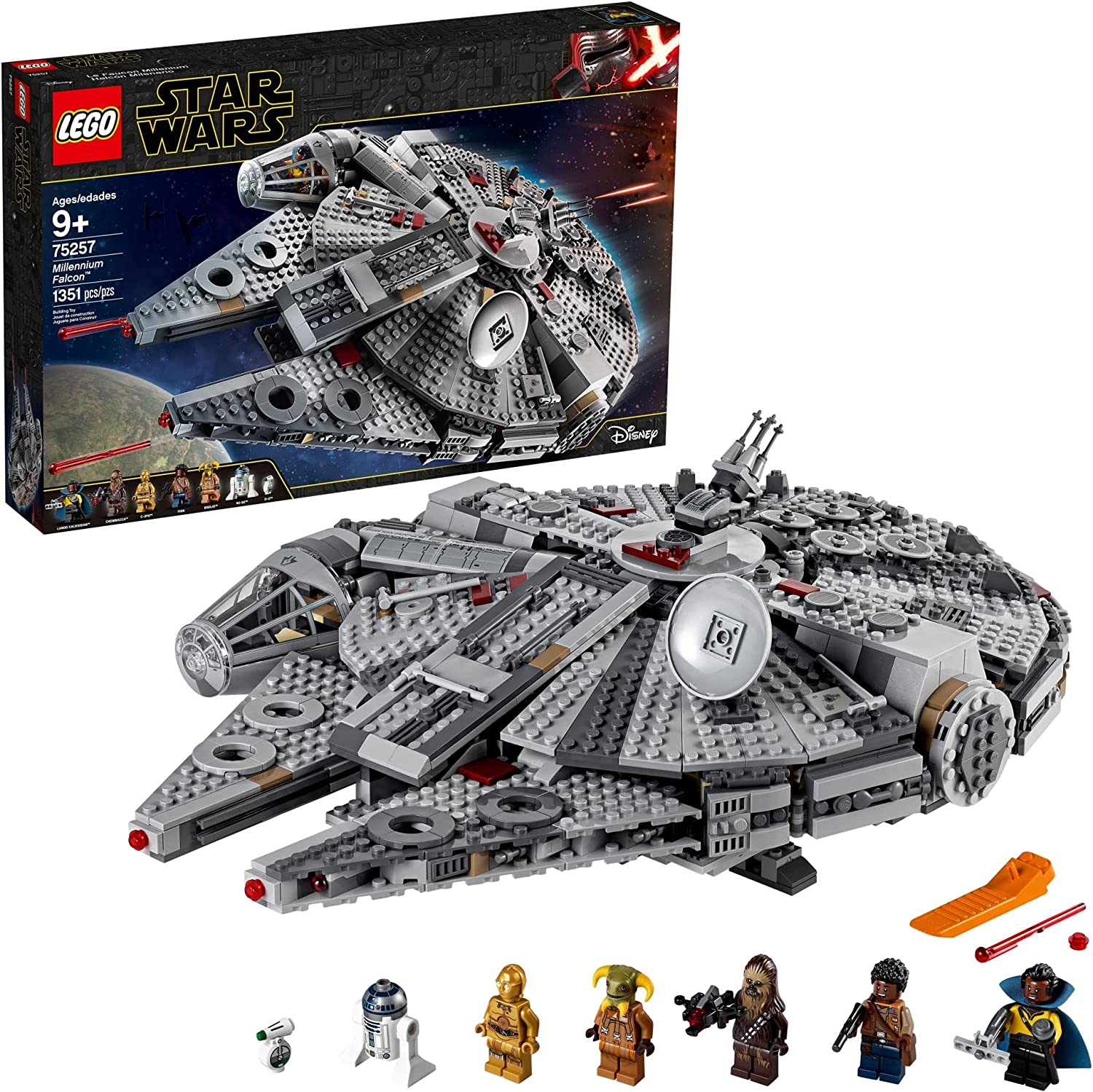 LEGO Star Wars The Rise of Skywalker Millennium Falcon 75257 Building Sets - Toys - New - CaveGamers