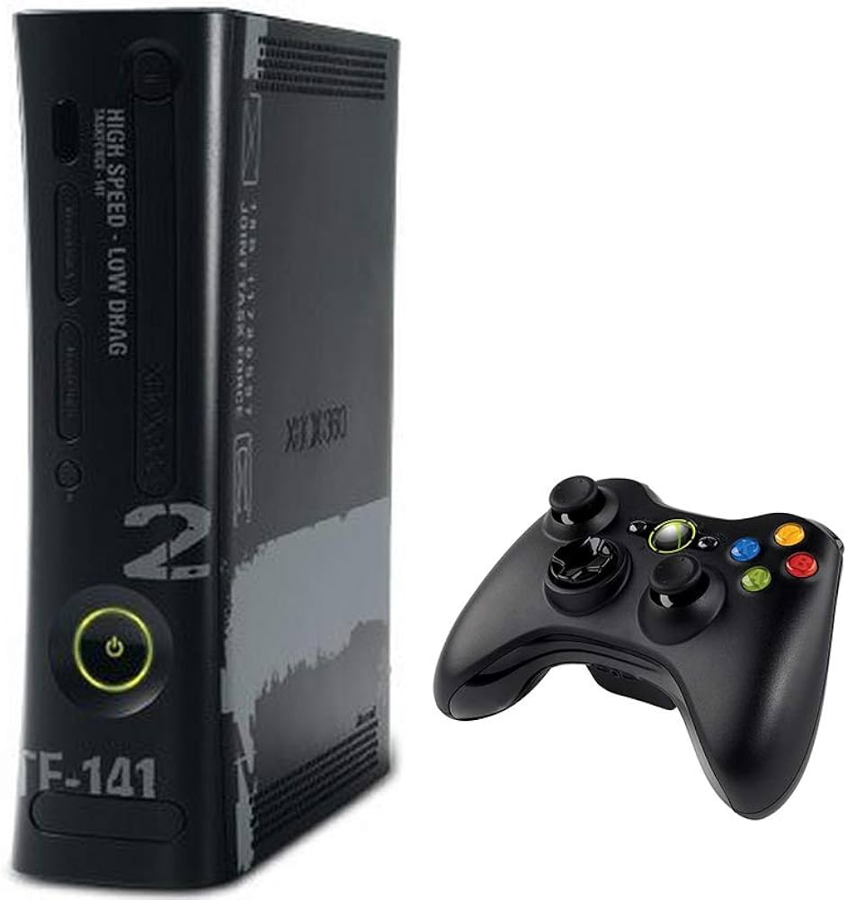 Xbox 360 Original Elite Console - Call of Duty Modern Warfare 2 Edition - Video Game System - Used - CaveGamers