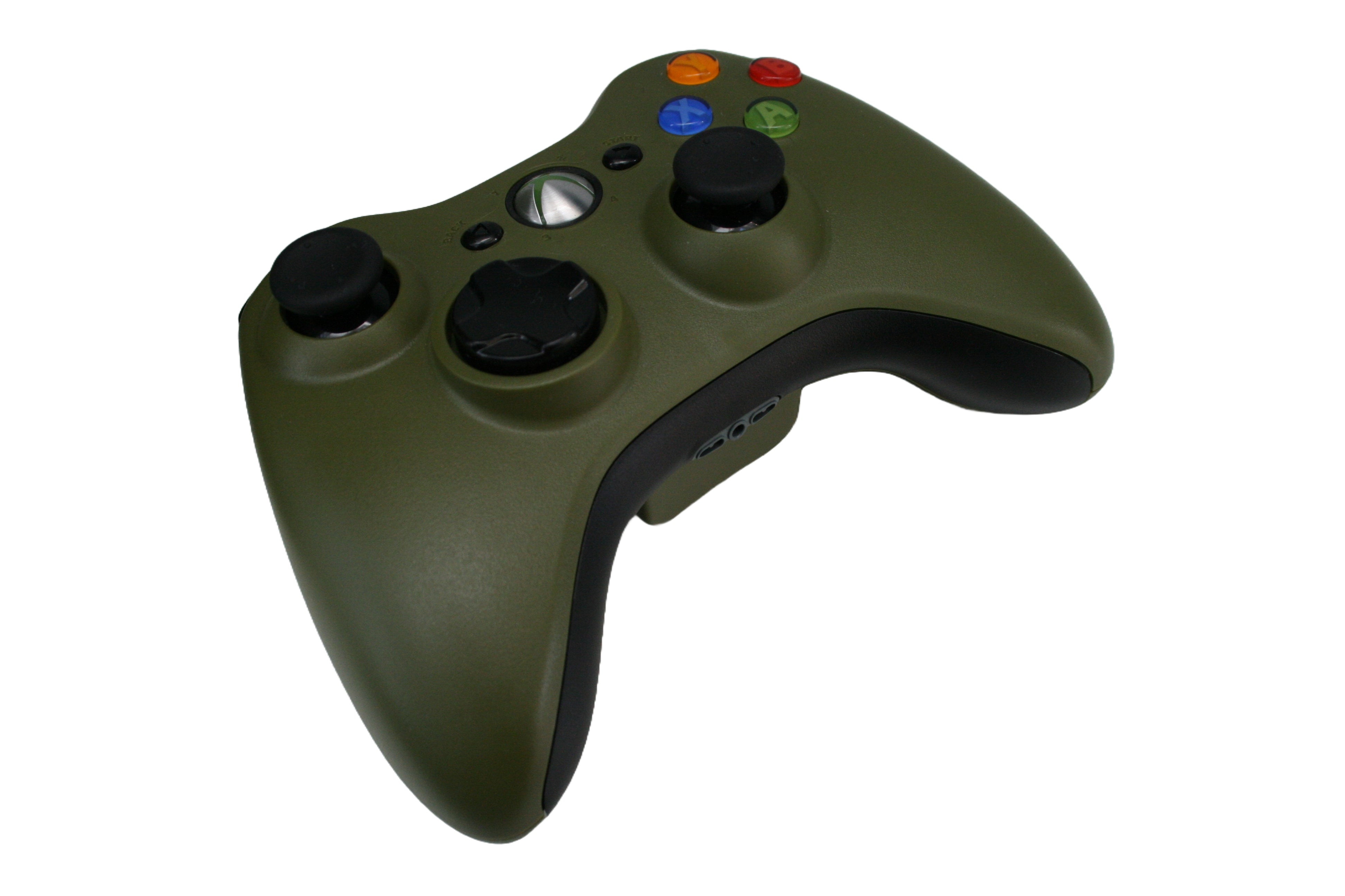 Xbox 360 Original Console - Halo 3 Edition Green - Video Game System - Used - CaveGamers - Image 3