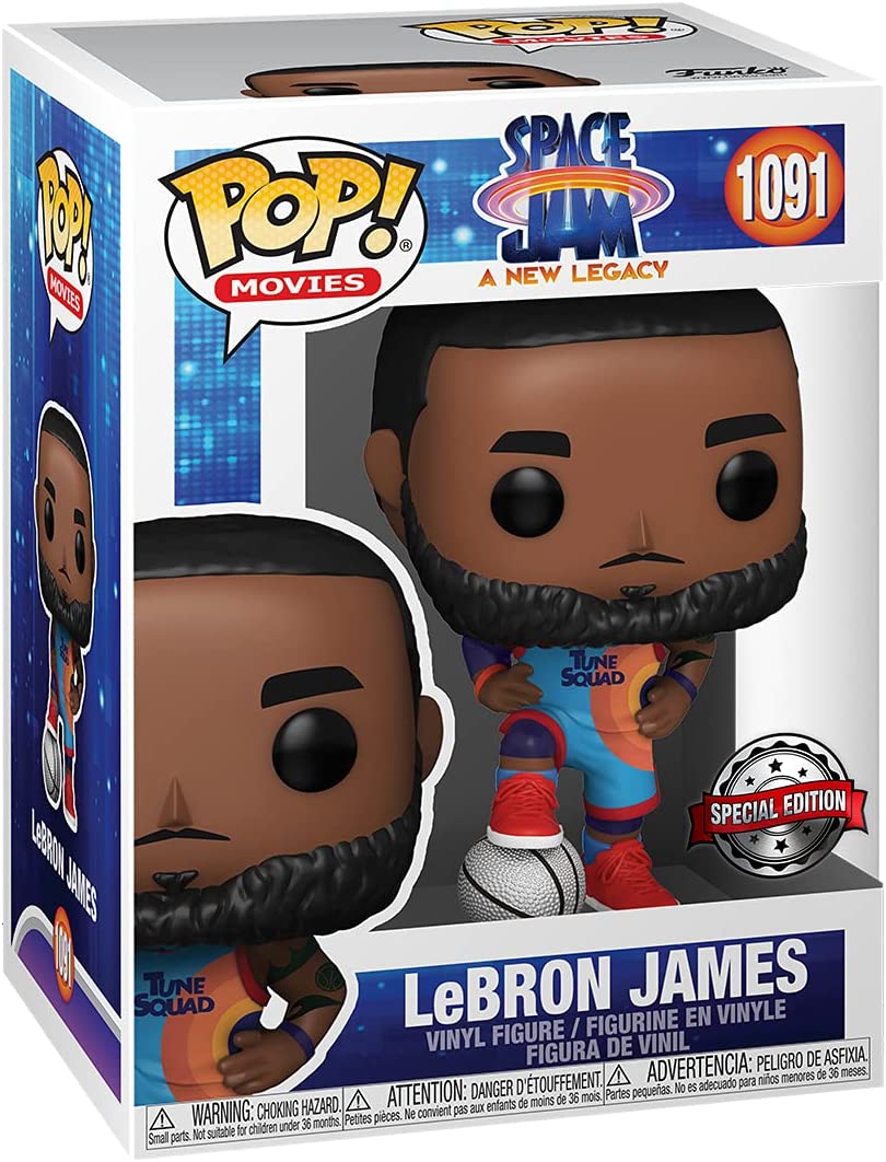 Funko Pop! Space Jam LeBron James Vinyl Figure - Toys - New - CaveGamers - Image 2