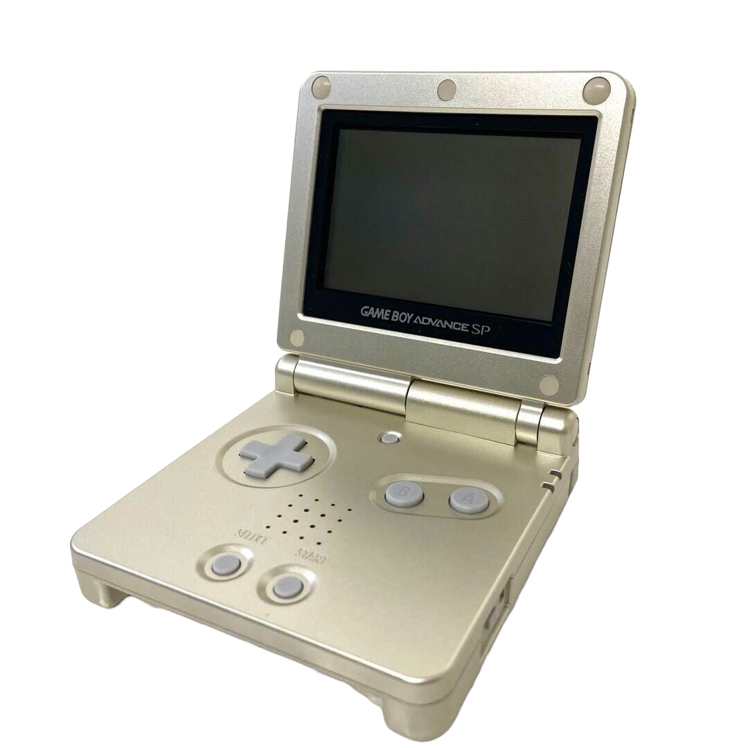 Game Boy Advance SP - Gold (Starlight) - Video Game System - Used - CaveGamers