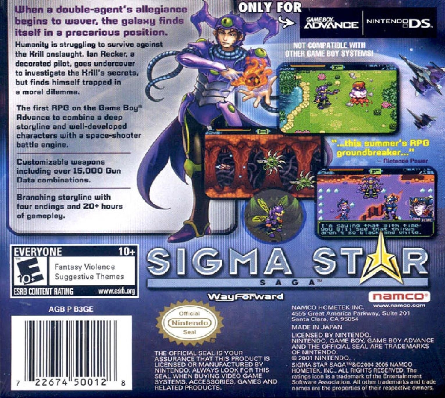 Sigma Star Saga