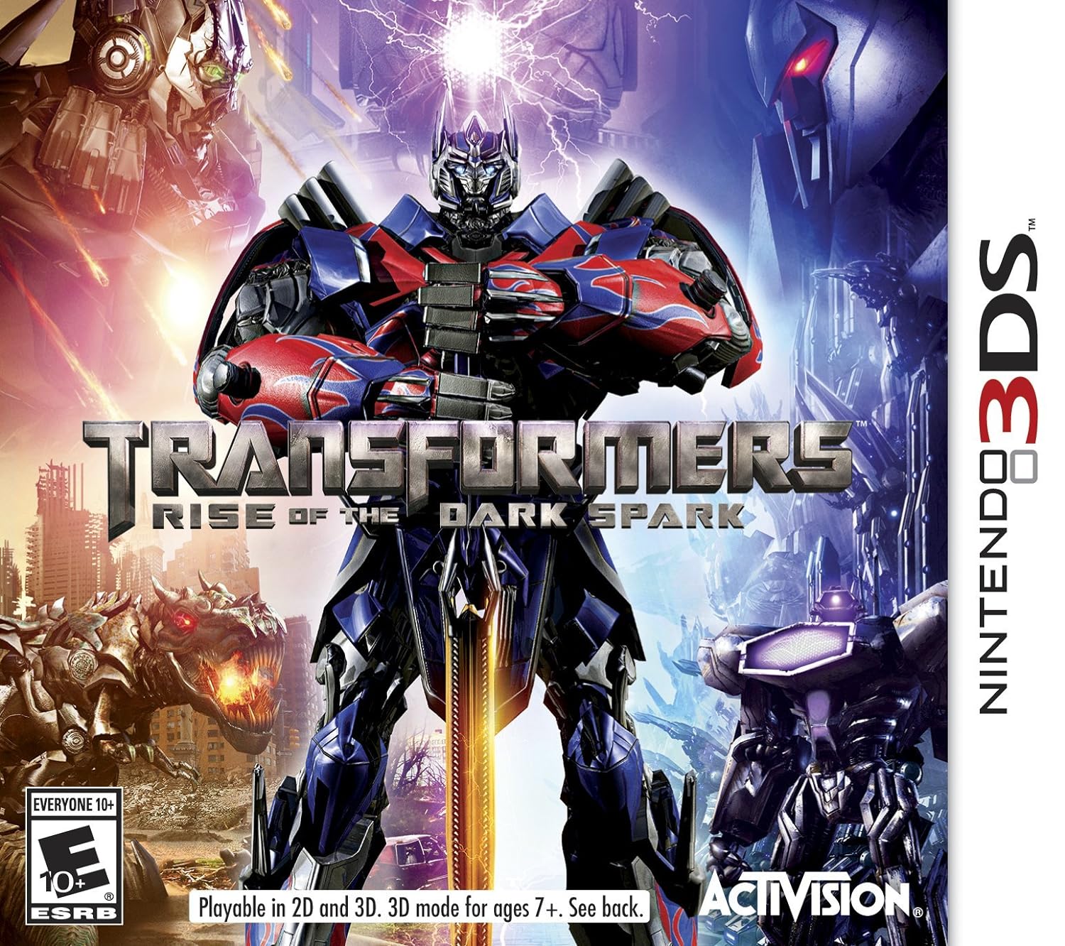 Transformers Rise of the Dark Spark 3DS - Video Game - Used - CaveGamers